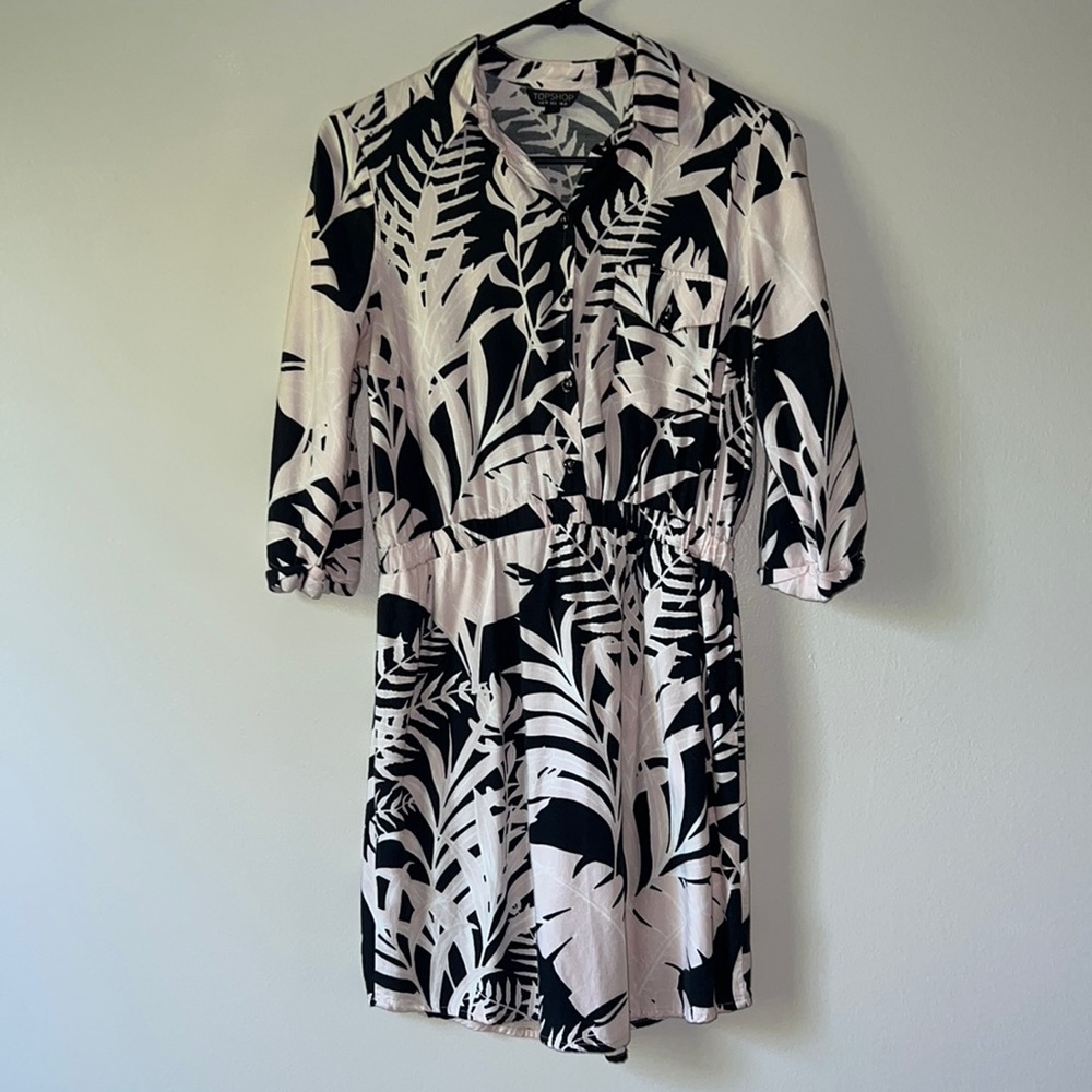 Topshop Floral Dress / 6 Regular